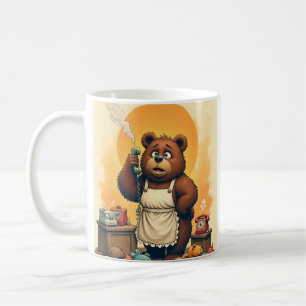 Taza De Café Maldita sea mamá Pegatina de padre frustrado Caos