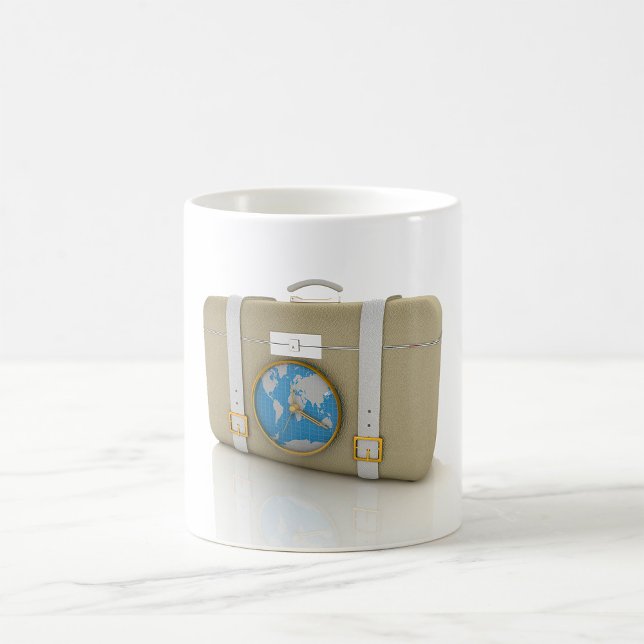 Taza De Café Maleta Para Viajes De Vacaciones Bag Mug (Subido por el creador)