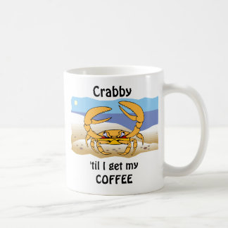Taza de café malhumorada