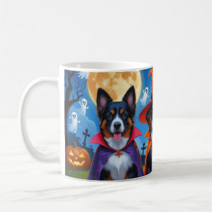 Taza De Café Malinois belga Topkin Halloween Funny