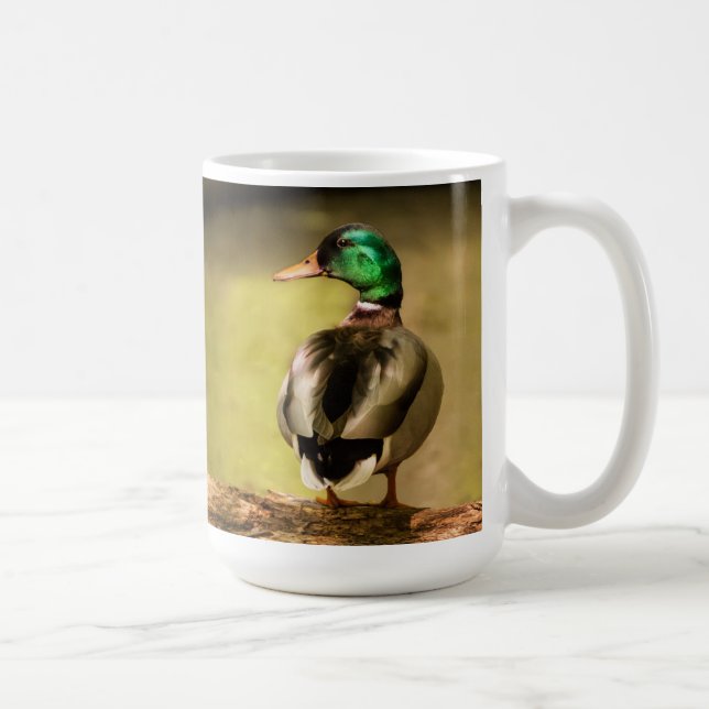 Taza De Café Mallard Duck (Derecha)