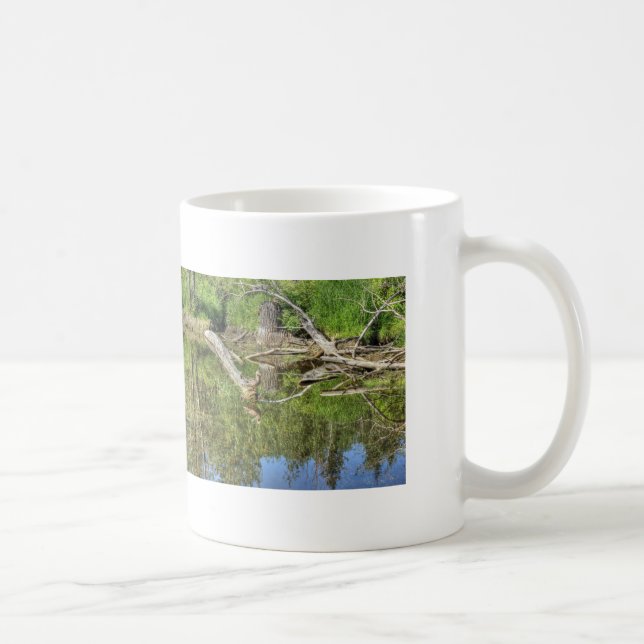 Taza De Café Mallard on Pond (Derecha)