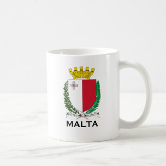 Taza De Café MALTA - emblema/escudo de armas/símbolo/bandera
