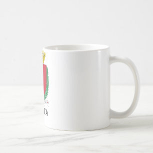 Taza De Café MALTA - emblema/escudo de armas/símbolo/bandera