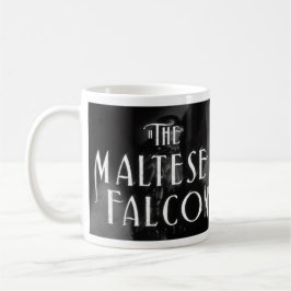 Taza de café maltesa del halcón