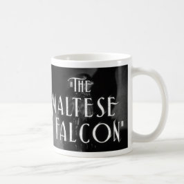 Taza de café maltesa del halcón