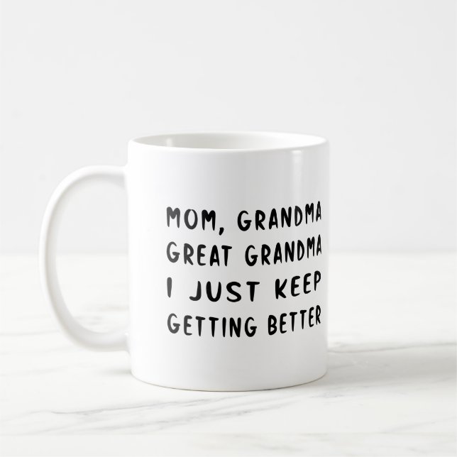 Taza De Café Mamá Abuela (Izquierda)