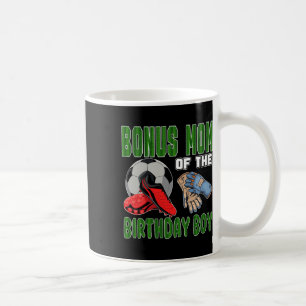 Taza De Café Mamá Adicional Del Grupo De Fútbol Del Niño Cumple