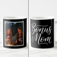Mamá Adicional Elegante Cursiva 1 Foto Personaliza