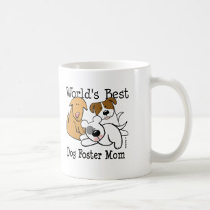 Taza De Café Mamá adoptiva del mejor perro del mundo