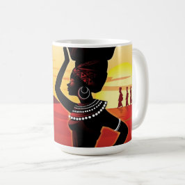 Taza De Café mama africa queen mug