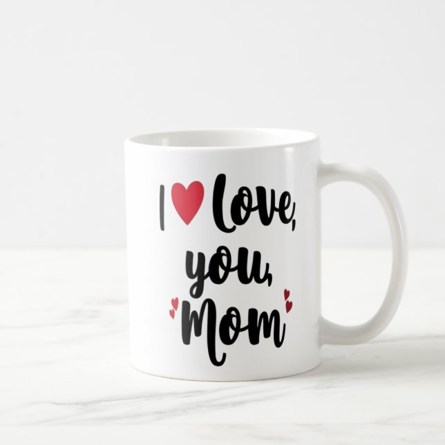 Taza De Café Mamá ama a Mug (Derecha)