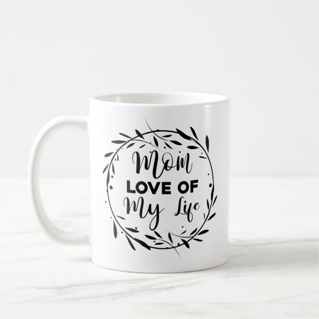 Taza De Café Mamá ama mi vida (Izquierda)