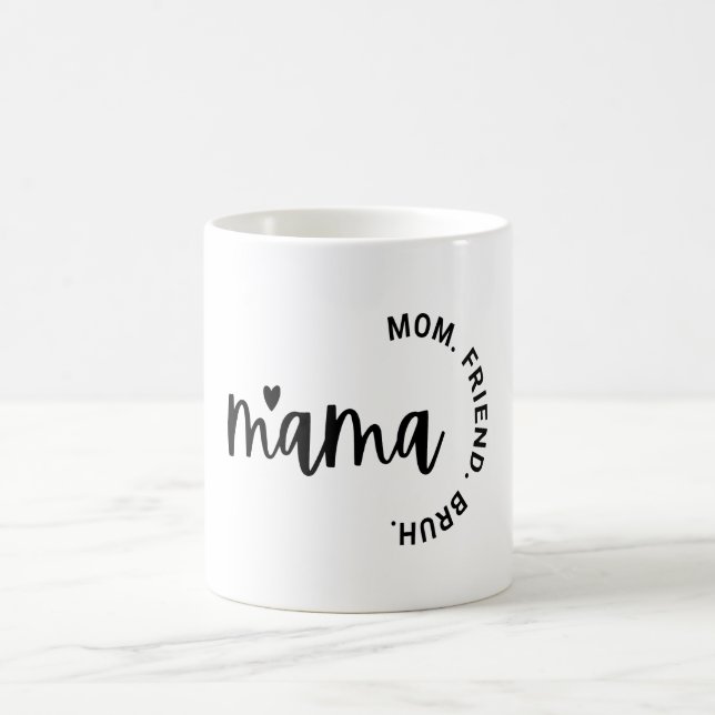 Taza De Café Mamá, amiga de mamá, Día de la Madre, regalo para  (Centro)