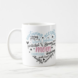 Taza De Café Mamá amor cariño cuidado dulce suave suave