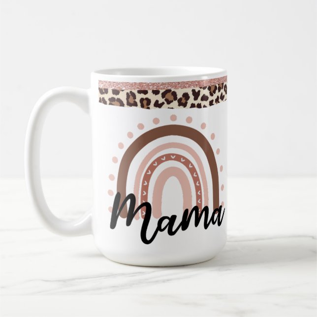 Taza De Café Mamá Arcoíris (Izquierda)