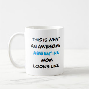 Taza De Café mamá argentina, genial