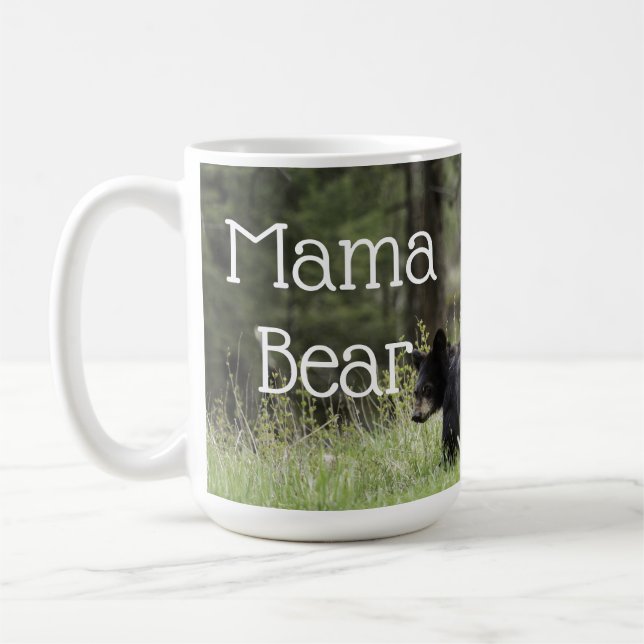 Taza De Café Mama Bear Coffee Mug Cup Mother Gift (Izquierda)