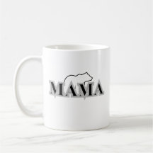 Mama Bear Mug - Negrita y Fuerte