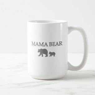 Taza de café "Mama Bear" Osa y Cachorro