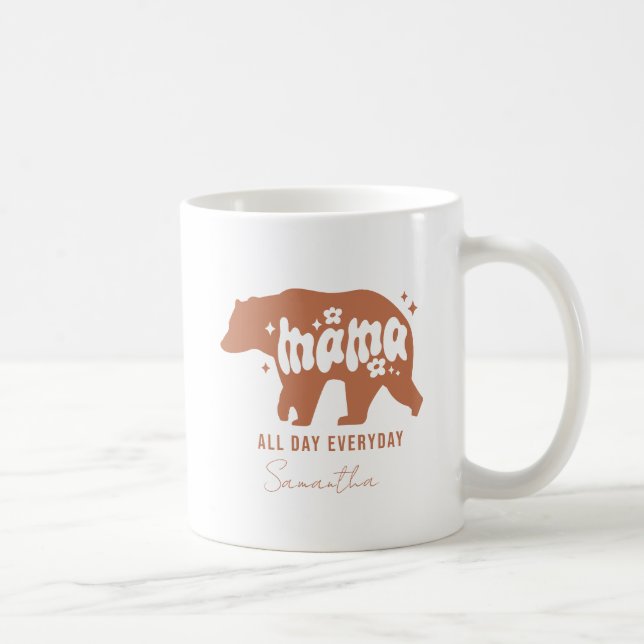 Taza De Café Mama Bear - Todo el día (Derecha)