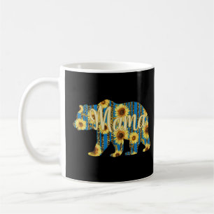 Taza De Café Mama Bear, Vida De Mamá Girasol