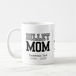 Taza De Café Mamá Billet Personalizada Con Cita Sentimental