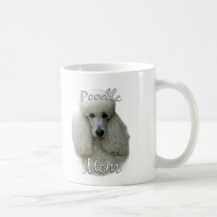Taza De Café Mamá (blanca) 2 del caniche