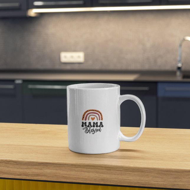 Taza De Café Mama Blessed (Subido por el creador)