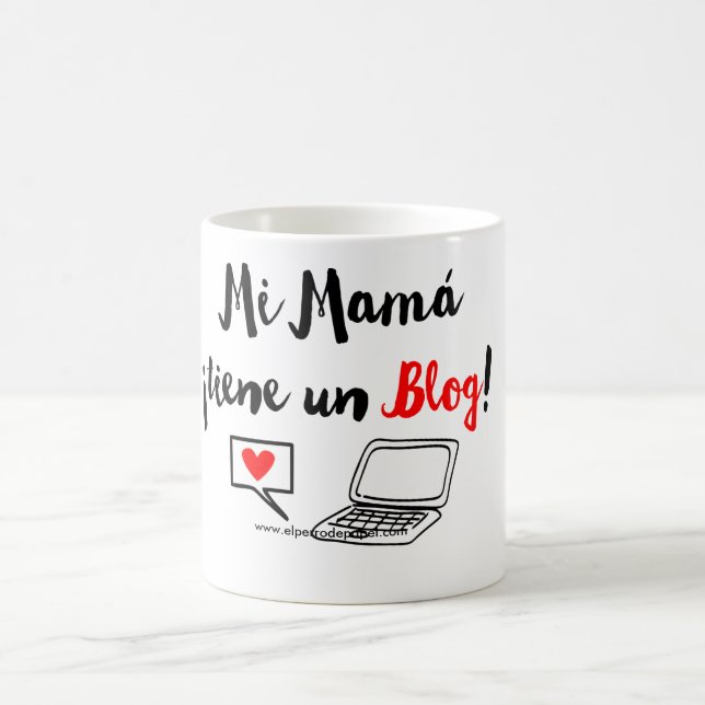 Taza De Café Mamá Bloguera (Centro)