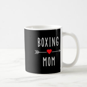 Taza De Café Mamá boxeadora divertida boxeo femenino Mma Muay T