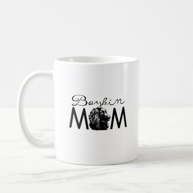 Taza De Café Mamá Boykin Para El Amor Del Perro Español (Izquierda)