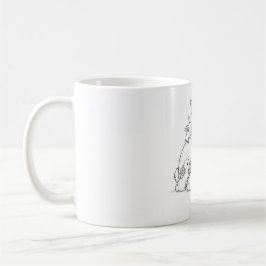 Taza De Café Mama Bunny & Babies Mug