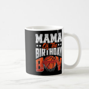 Taza De Café Mama Bysketbyll Birthday Boy Family Byller B-day P