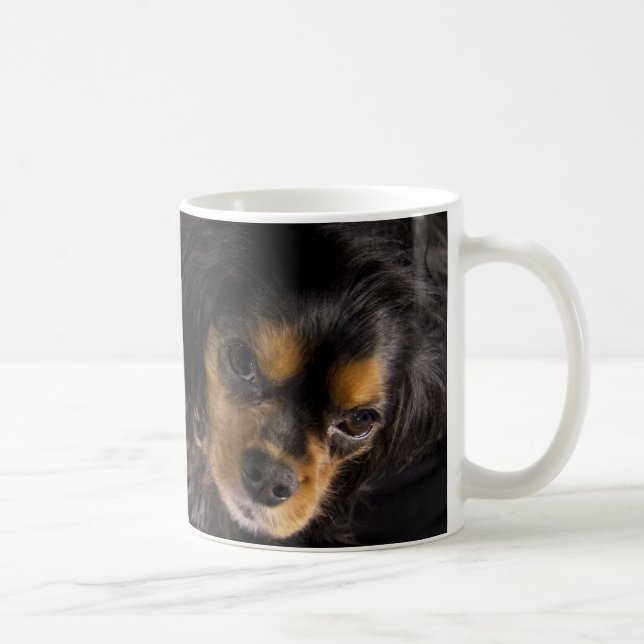 Taza De Café Mamá... Cavalier King Charles Spaniel (Derecha)