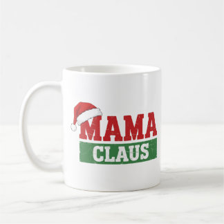 Taza De Café Mama Claus Navidad Retro para Mamá