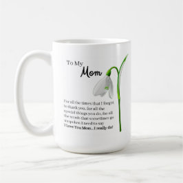 Taza De Café Mamá Coffee Mug