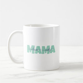 Taza De Café Mama Customized children name