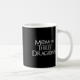 Taza De Café Mamá De 3 Dragones Regalos Mujeres Día de la Madre