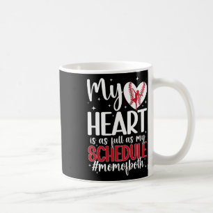 Taza De Café Mamá De Baile Orgulloso Y Madre De Béisbol