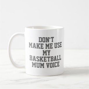 Taza De Café Mamá de baloncesto Gift Mug Gracioso entrenador