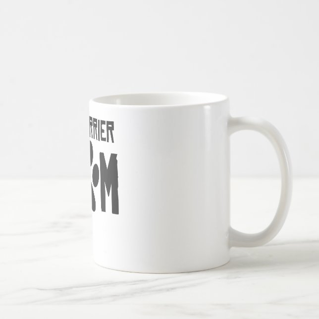 Taza De Café Mamá de bull terrier (Derecha)