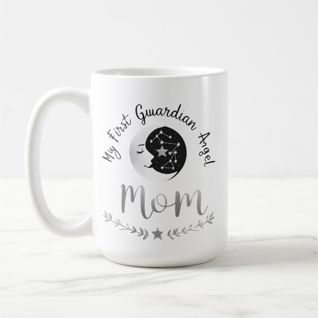Taza De Café Mamá de Celestial Guardian | Moon & First Journey  (Izquierda)
