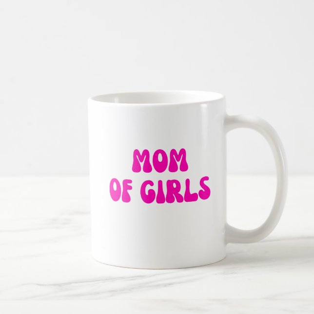 Taza De Café Mamá de Chicas - Raising Queens (Derecha)