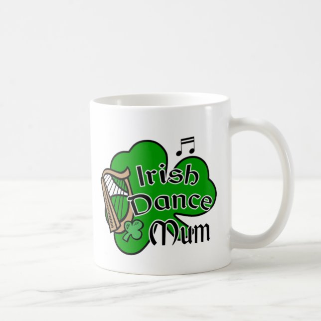 Taza De Café Mamá de danza irlandesa Mug (Derecha)