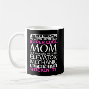 Taza De Café Mamá de Elevator Mechanic