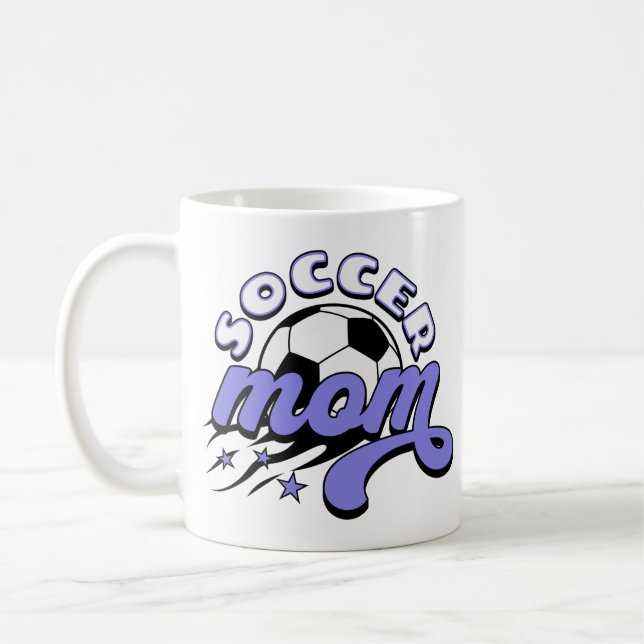 Taza De Café Mamá de fútbol (Izquierda)