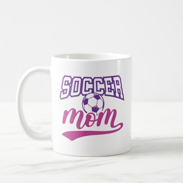 Taza De Café Mamá de fútbol (Izquierda)