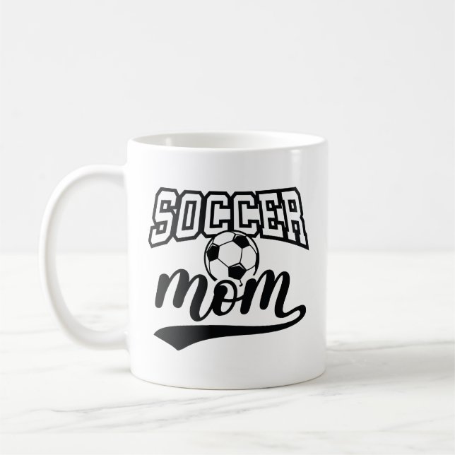 Taza De Café Mamá de fútbol (Izquierda)