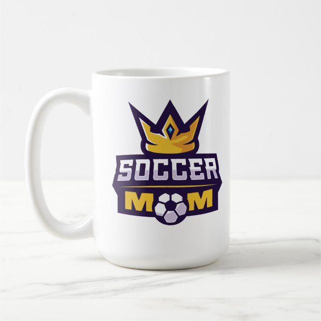 Taza De Café Mamá de fútbol (Izquierda)